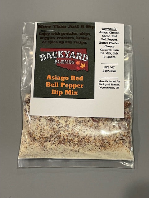 Asiago Red Bell Pepper Dip Mix