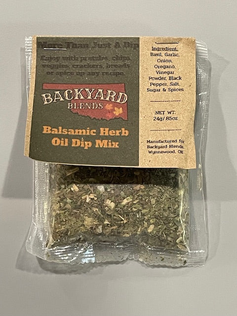 Balsamic Herb Oil Dip Mix