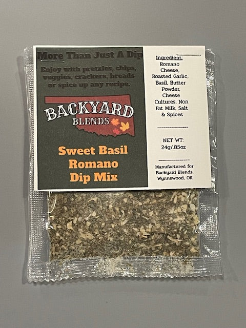 Sweet Basil Romano Dip Mix