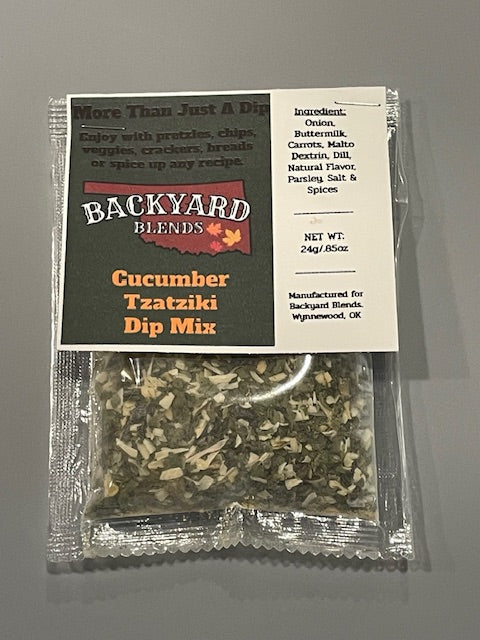 Cucumber Tzatziki Dip Mix