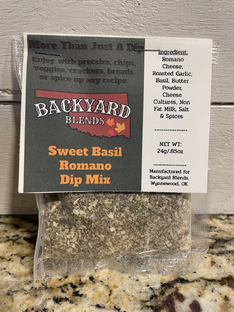 Sweet Basil Romano Dip Mix